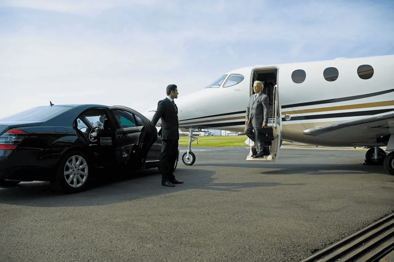Private aviation transfer